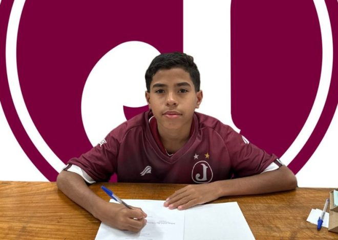 Arthur Sena é o novo reforço do sub-13 do Juventus da capital