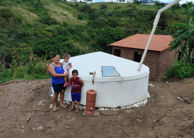 Habitat Brasil constrói mais de 100 cisternas no Sertão e Agreste de Pernambuco