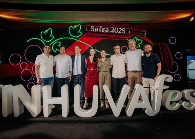 Governadora Raquel Lyra reforça apoio ao desenvolvimento produtivo durante abertura da VINHUVAfest 2025, em Lagoa Grande