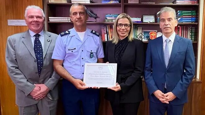 Feitosa participa de homenagem ao ministro do Superior Tribunal Militar em Brasília