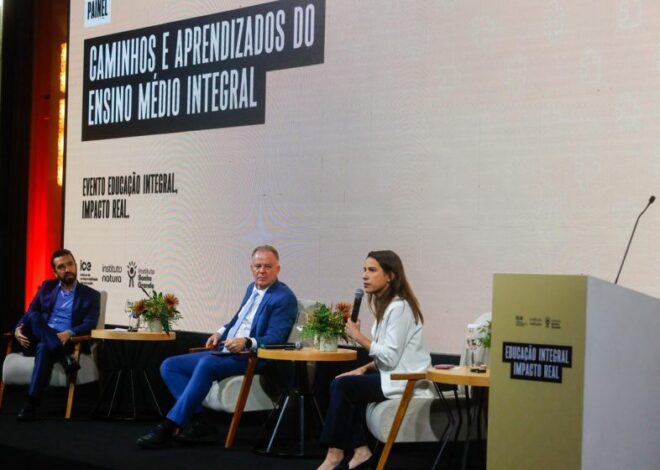 Raquel Lyra destaca liderança de Pernambuco em educação integral durante encontro em São Paulo