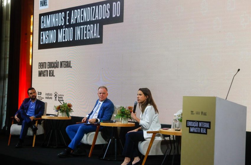 Raquel Lyra destaca liderança de Pernambuco em educação integral durante encontro em São Paulo