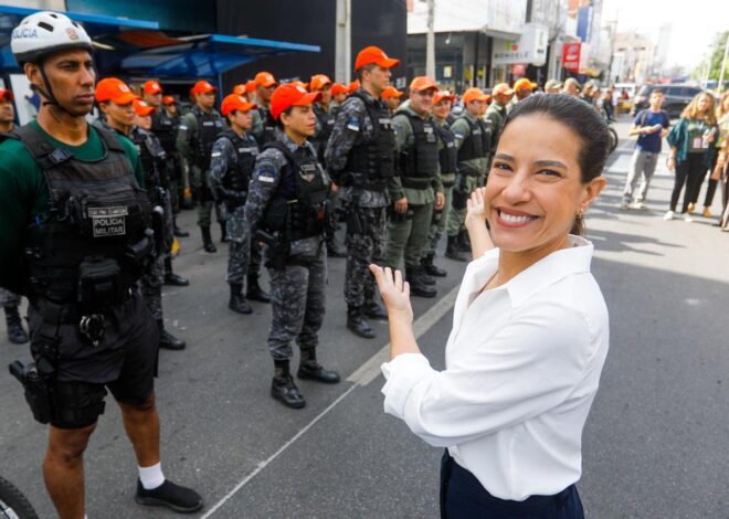 Raquel Lyra lança Operação Papai Noel em Petrolina para reforçar segurança no comércio durante dezembro
