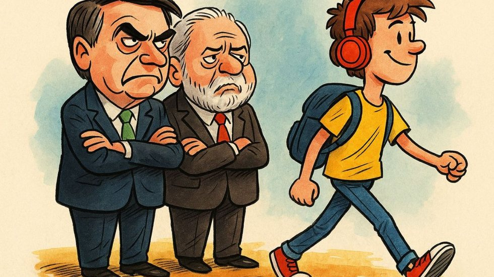 Cansaço com Lula e Bolsonaro rompe polarização e revela novo protagonismo da juventude brasileira