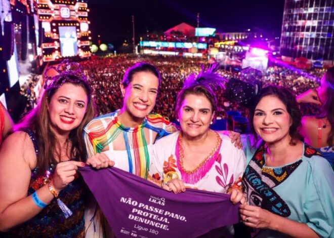 Raquel Lyra acompanha abertura do Carnaval no Recife e em Olinda