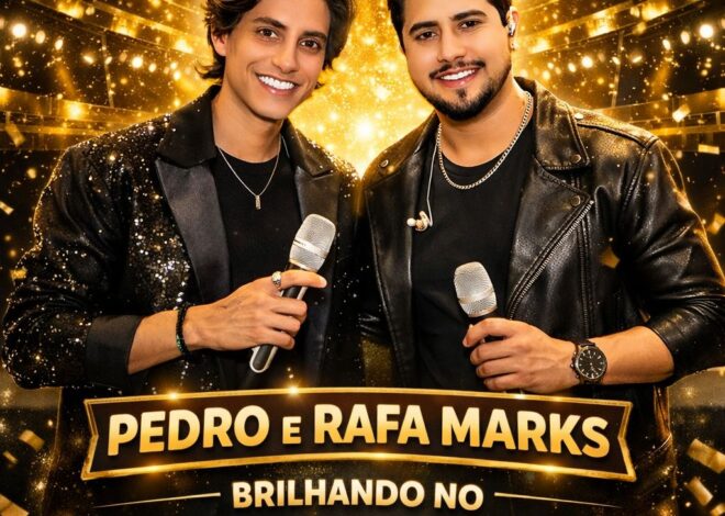 Pedro e Rafa Marks ganham destaque nacional e marcam presença no Jogo dos Famosos