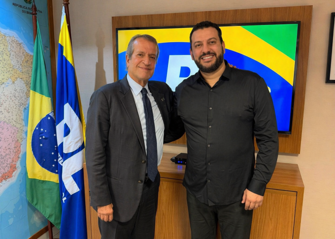 Robson Ouro Preto se reúne com Valdemar da Costa Neto em Brasília e avança articulações para 2026