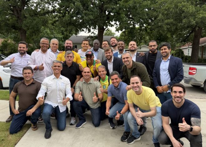 Coronel Feitosa participa de encontro com Eduardo Bolsonaro no Texas ao lado de lideranças bolsonaristas
