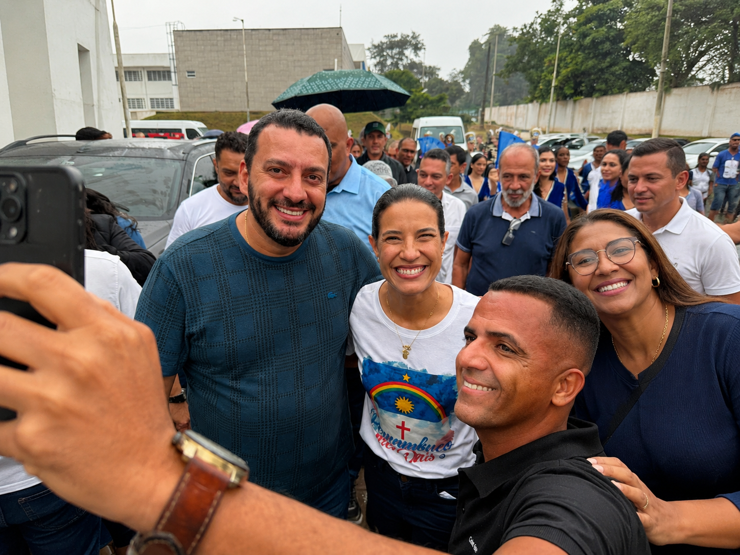 Pré-candidato a deputado federal Robson Ouro Preto participa de agenda com Raquel Lyra em Garanhuns
