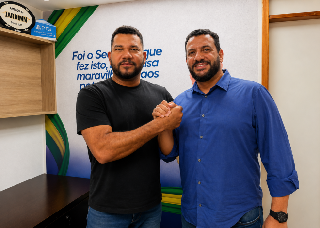 Robson Ouro Preto e Abimael Santos anunciam aliança política e formam dobradinha para eleições de 2026