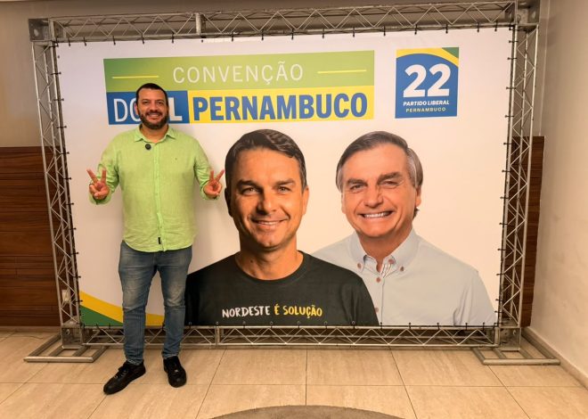 Robson Ouro Preto é oficializado pelo PL como candidato a deputado estadual em Pernambuco